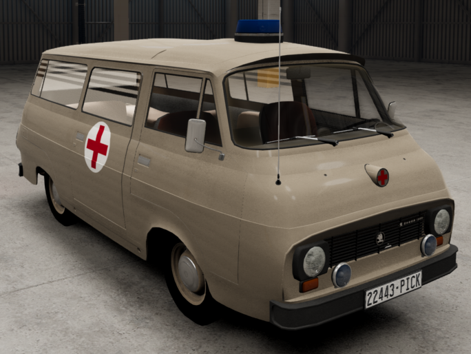 Skoda ambulance