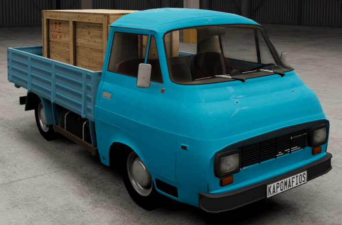Skoda flatbed