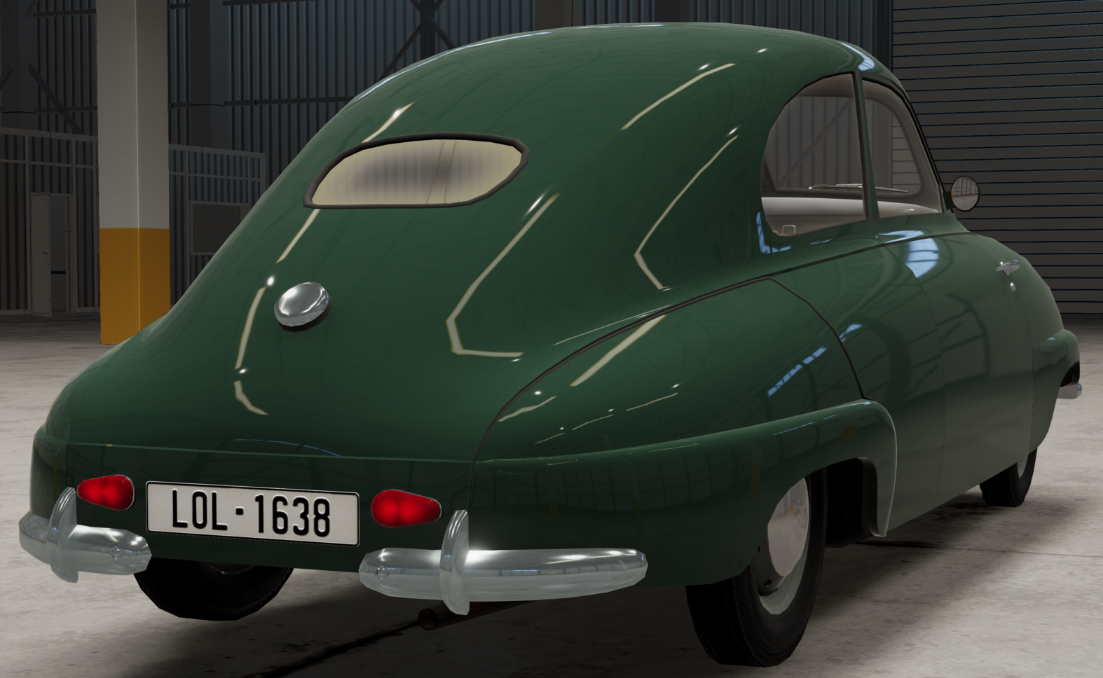Rear view